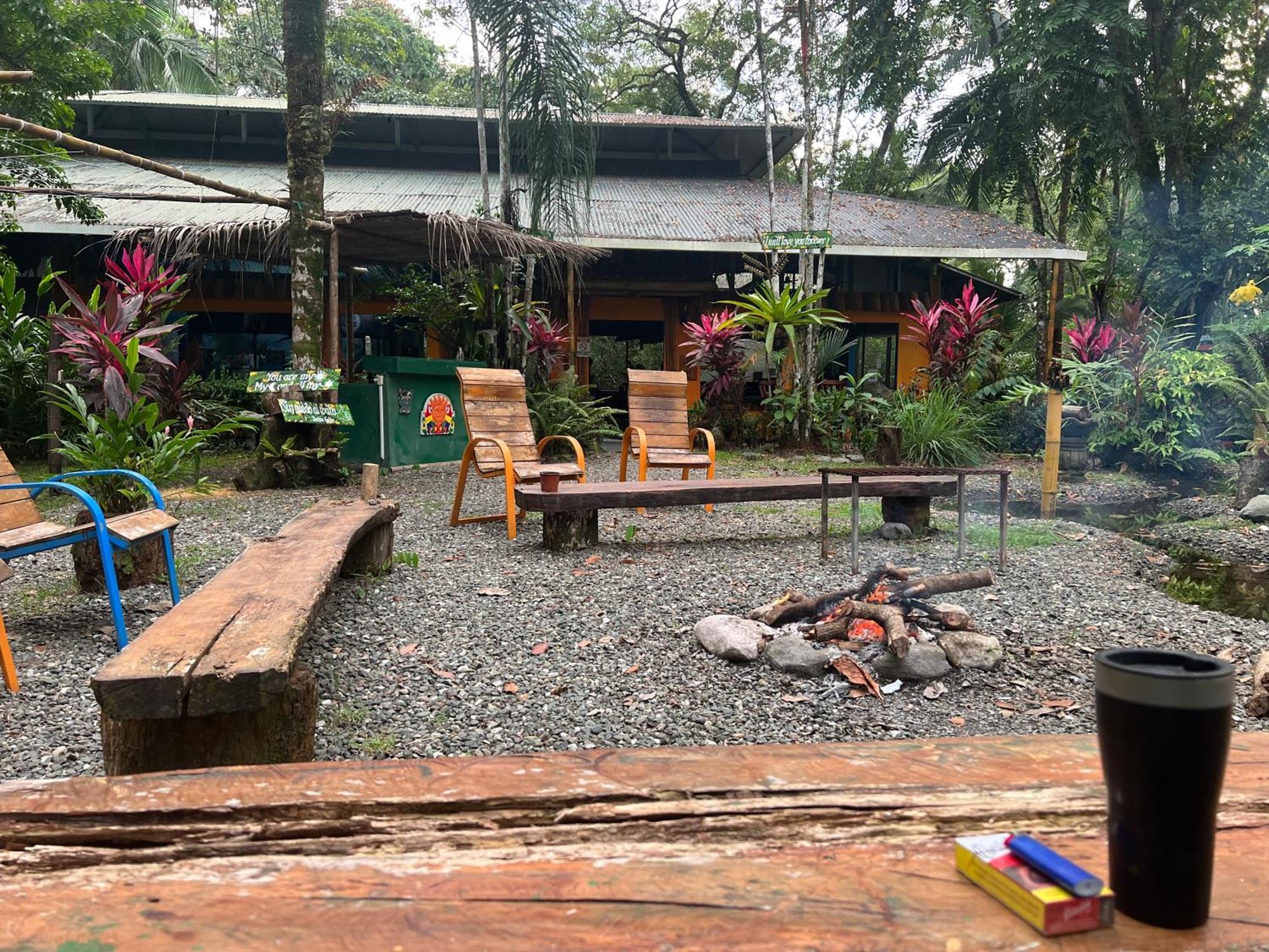 La Palapa Hut Nature Hostel Puerto Jiménez Exterior foto